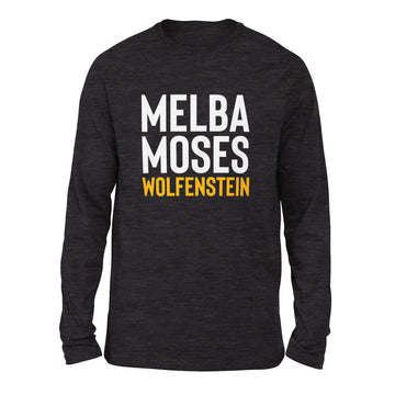 Melba Moses Wolfenstein Men/Unisex Drop Shoulder Sweatshirt in Dark Grey Heather color